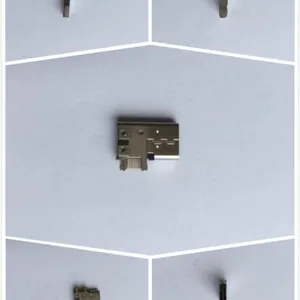 快充/闪充/***专用侧插TYPE-C母座——侧立式DIP+双鱼叉脚(14P)
