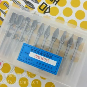 芜湖钨钢硬质合金旋转锉铣刀 钨钢打磨头 3*3*6 粗齿木工金属滚磨刀头 雕刻头金属焊缝打磨杆径根雕