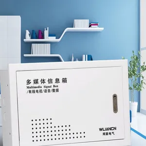 网联电气供应应急照明配电箱 家用弱电箱 多媒体信息箱全铁