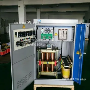 100kva稳压器 三相全自动补偿式电力稳压器 SBW-100KVA 【工业适应】
