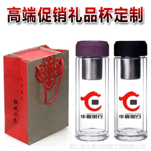 永康双层玻璃杯生产厂家新款创意耐热***进口水杯定制茶杯子批发