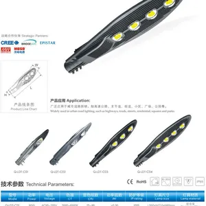 LED路灯头乔光照明q65小区庭院宝剑模组灯道路照明乡村大功率节能防水防雷路灯街道、工厂、学校