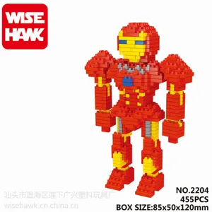 智鹰新品 复仇者联盟 微钻石颗粒积木益智科教玩具2204