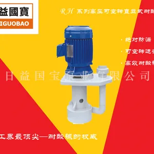厂家订制供应 高压可空转无泄漏 直立式耐酸碱 喷淋泵RH-32SK-1HP
