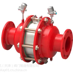 防爆燃管道阻火器(偏心) 阻爆燃型管道阻火器 防聚合爆燃阻火器
