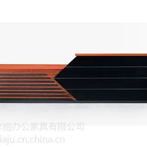 米格MI-RT-022奢华大气时尚实木办公前台