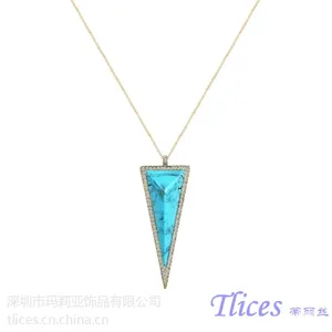 供应品牌饰品TM1008时尚合金项链厂家直销韩版欧美风批发