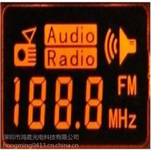 VA黑膜纯黑底LCD液晶显示屏小家电控制板用LCD液晶屏
