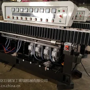 巨钢深工 石材直线圆边机 石材加工设备