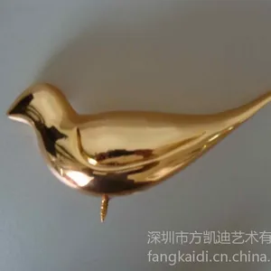供应树脂电镀小鸟欧式工艺品、家居饰品、广东家居饰品、新古典工艺品
