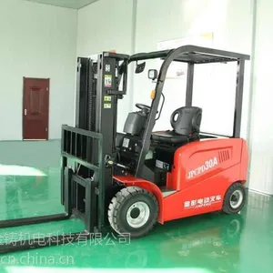 金铸电动叉车3.0t电动叉车 可定制座驾式电动搬运车 四轮电动升高车