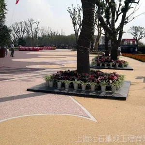 直销 生态透水路面 让我们帮城市呼吸起来增加城市可透水透气面积