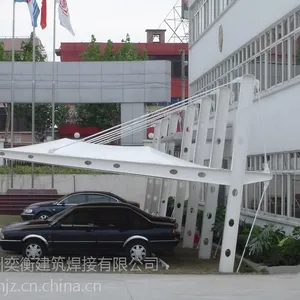 河南景元空间结构公司供应大跨度的体育场馆膜结构看台工程安装