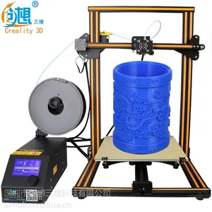 创想三维CR-10 DIY 大尺寸、高精度3D打印机,PLA耗材打印效果更佳,跨境电商热销产品