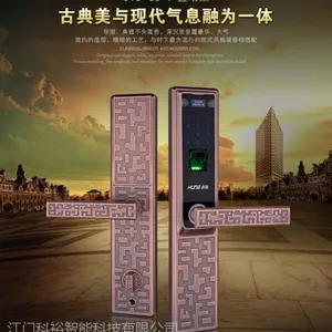 家用指纹防盗锁/指纹密码门锁/科裕918-69-F