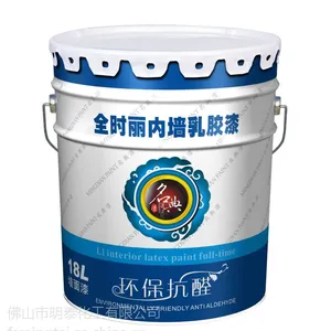 名典墙面漆化工装修漆建筑涂料乳胶漆白色内墙环保墙面漆油漆18L
