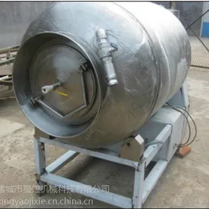 厂家直销不锈钢 星耀牌真空滚揉机 全自动 酱牛肉滚揉腌制机