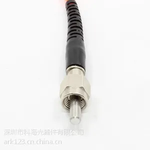 SMA多模光纤连接头 光纤连接器散件 SMA906多模金属插芯连接头