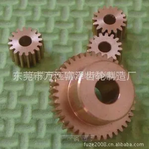 供应【热销库存】铜齿轮 编码器铜齿轮 精密螺旋铜齿轮加工