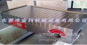 供应铣床***永磁吸盘厂家直销|非标永磁吸盘定做|矩形永磁吸盘|磨床永磁吸盘