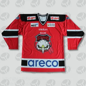 NHL官方***专业生产热升华冰球服定制专业冰球服加工厂