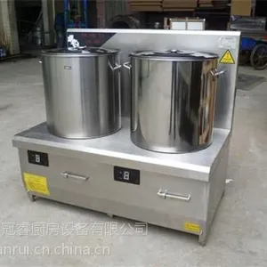 兰溪双头煲汤炉,冠睿厨具型号齐全,15千瓦双头煲汤炉