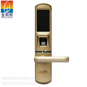 金利邦指纹锁 超B级锁芯 家用办公指纹密码防盗门锁 ***电子锁