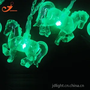 马LED 装饰灯 透明线灯串 花园装饰 厂家直销 暖白光电池灯串