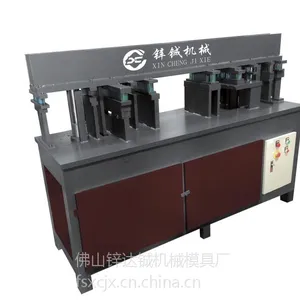 供应玫瑰金豪华艺术大门冲锁孔设备(XC-2GSKCC-A)