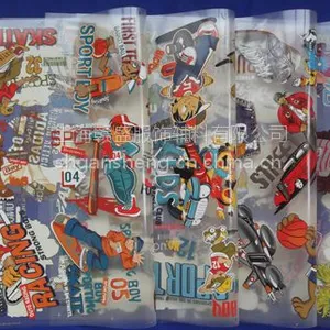供应T恤热转印烫画 广告衫 文化衫热转印印花 烫画