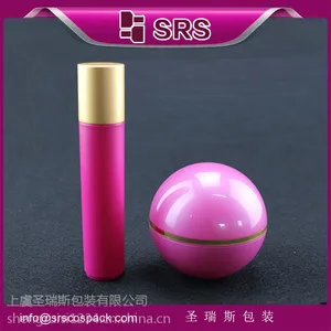 厂家直销优质精美50g亚克力球形膏霜瓶 35ml走珠瓶化妆品包装组合