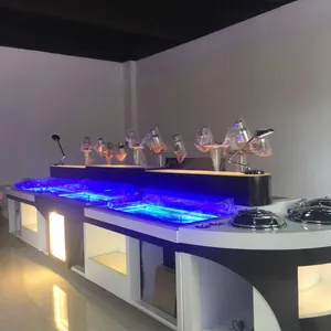 迪克森***现代中式移动自助餐台制作保温灯保温板供应