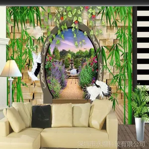 ���ͱڻ� ���ӱ���ǽ��ֽ3D��ʽ�����޷Ĳ�ǽֽ �޷�ڻ�����ֱ��