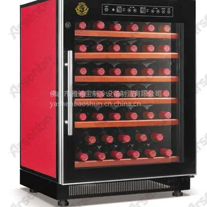 厂家直销压缩机红酒柜/家用红酒柜/酒柜尺寸