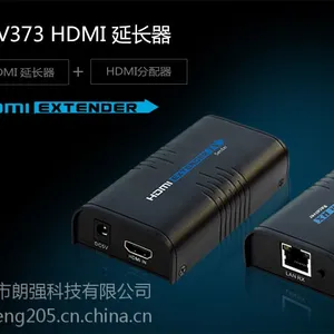 ��Ӧ��ǿLKV373 hdmiת����RJ45ˮ��ͷ����̫����ͷ�ӳ���120��