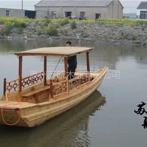 6米单蓬木船 单蓬手划船 水上观光游船 农用单蓬手划小木船可定制