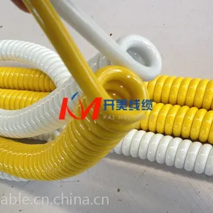 厂家直销螺旋电缆 PU螺旋电缆