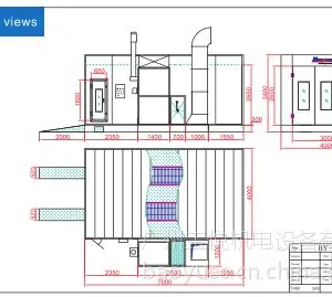 BY-1 宝悦燃油型烤漆房