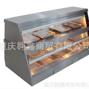 供应双层保温保湿陈列柜 蛋挞保温柜 1.5米保温保湿陈列柜