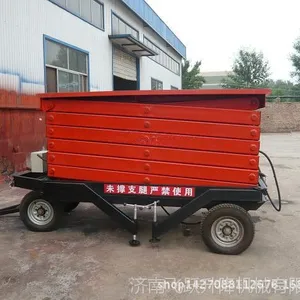 移动剪叉式升降机 液压升降平台 济南升降机价格