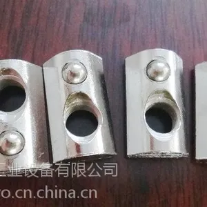 弹性螺母块 碳钢弹性螺母块 M6弹性螺母块