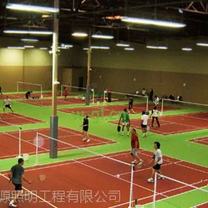 WGL羽毛球场灯光照明布置设方案