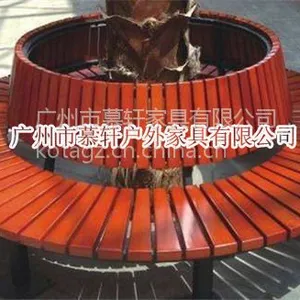 广州厂家供应校园休闲椅,园林树围椅,公园圆圈座椅