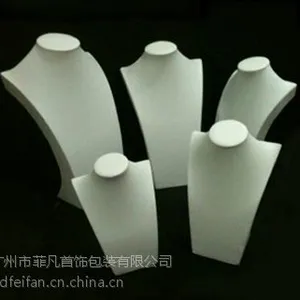 供应***项链展示架人像首饰架人像项链架人模黑绒挂件架饰品架 全绒项链架 模特项链架 项链人头座