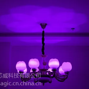 麦极客智能照明控制系统 别墅智能照明 酒店智能灯光 手机调色灯