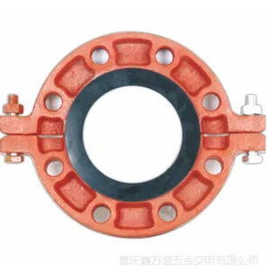 批发水暖管件  赣玛沟槽单片法兰A型