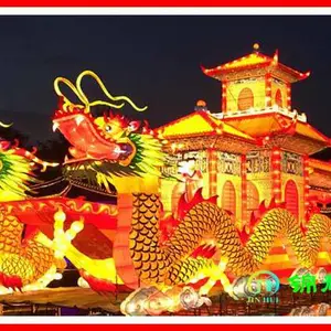 锦辉彩灯花灯公司倾力打造完美彩灯花灯,灯会策划制作,让彩灯花灯流光溢彩
