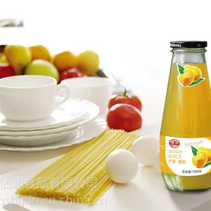 780ml苹果汁厂家|恬润玻璃瓶苹果汁饮料
