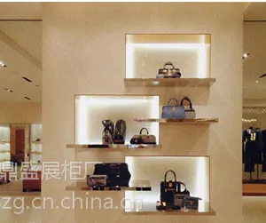 成都箱包展柜制作工厂/成都箱包展示柜柜台定做公司