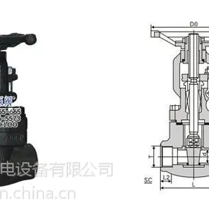����̼�ֳв庸�Ӷ͸�բ��Z61Y-800LB A105N��ѹ����